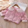 Kurtki dla dzieci jesień 2023 Girls Top Baby Clothing