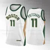 Boston 2023-24 City Basketball Celtics Jerseys Jayson 0 Tatum Jaylen 7 Brown Ray Allen Al Horford Malcolm Brogdon Marcus Smart Russell Payton 11 Pritchard 100% GENAaid