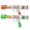 Children Air Soft Gun Toy Pistol Manual Plastic Dart Blaster Shooting Model with Soft Bullets for Kids Outdoor Games Gifts