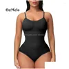 Womens Shapers Onmelo Seamless Shapewear Skims Bodysuit Slimming Waist Trainer Body Shaper Tummy Control Bifter Corset Drop Delivery