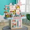 Cucine Gioca Cibo 36 cm Casa da gioco per bambini Cucina Set di giocattoli Puzzle Interazione Amore Formazione pratica Mini Baby Simulazione Ragazza Cucina Ragazzo Regali 231019