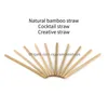 Cannucce Bamboo Sts Drinking St Riutilizzabili Eco Friendly Realizzate A Mano Naturali E Pennello Per La Pulizia 200 Pz Casa Giardino Cucina, Sala Da Pranzo Dh5M6