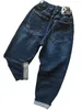 Dżinsy 5005 Big Boy's Dżins Pants spodnie dla dzieci Blue Denim od 10 do 18 lat odporne 231019