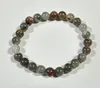 Strand Women Men Bracelets African Bloodstone Bracelet Stone 6mm 8mm 10mm 8''