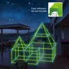 Toy Tents Children's Luminous House House Tent Tuy Diy Patchwork Beads Gift Fort Build