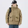 Ixb2 Down Jacket for Men's Winter Warmth High Street Trendy Brand Oversized Loose Design Versatile