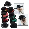 Hundkläder Halloween Jul Pet Party Decoration Hat Birthday Witch For Dogs Years