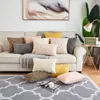 Poduszka poduszka poduszki dekoracyjne poduszki domowe białe różowe retro puszystą miękką poduszkę do sofy na kanapę Couch Cofr 45x45 Uściski 230819