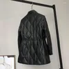 Women's Leather Jacket Genuine Sheepskin Coat Female Autumn Winter 90% White Duck Down Jackets Clothing2023
