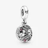 100% 925 Sterling Zilver Leuke Vogel en Muis Dangle Charms Fit Originele Europese Bedelarmband Mode Vrouwen Bruiloft Verloving J352d