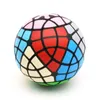 Magische kubussen #60 VeryPuzzle Megaminx Ball V1.0 - C1 Sferische magische kubus Twisty puzzel Zwart lichaam DIY ongestickerde geassembleerde versie KIT speelgoed 231019