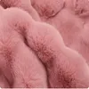 Carpet 1Pc Bubble Plush For Home Decor Imitation Rabbit Hair Balcony Cushion Kids Living Room Faux Fur Rug Girl Bedroom Foot Mat 231019