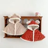 Cappotto coreano invernale Ins Born Girls Claoks imbottito in cotone più giacca da neonato con cappuccio in velluto caldo frangivento per bambini