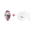 100 ٪ 925 Sterling Silver Butterfly Murano Glass Charms تناسب سوار السحر الأوروبي الأصلي أزياء Woemn Wedding Completing Jewel26K