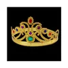 Party Hats Party Hats King Crown Halloween Ball Dress Up Plastic Scepter Partys Supplies Birthday Crownes Princess Crowns Home Garden Dhemc