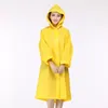 Imperméables Mode Raincoat Randonnée Femmes Coréen Rainwear Portable EVA Pluie Poncho Manteau Cape À Séchage Rapide