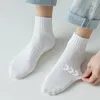 Men's Socks 5Pairs Pure Cotton Men Solid Short Man Fashion Sport Male Calcetines Meias