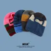 Beanie / Skull Caps Inverno Skullies Beanies Chapéu Botões Bib Homens Quentes À Prova de Vento Cap Mulheres Lenço De Lã Caps Balaclava Máscara Gorras Bonnet Chapéus De Malha 231019