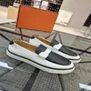 Slip-on Sports Shoes Men Sneakers White Black Calfskin Leather Comfort Man Casual Walking Trainer 38-45