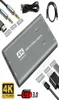 Cable de tarjeta de captura de vídeo USB30 4K de alta velocidad, compatible con juego HD, caja de grabación en vivo, conector Typec 267K6398405