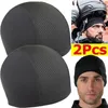 Ciclismo Caps Máscaras Capacete de Ciclismo Chapéu Tampa Interna Respirável Secagem Rápida Motocicleta Balaclavas Capacete Beanie Cap Outdoor Sports Motor Capacete Chapéus 231019