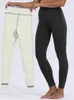 Calças femininas s quente legging inverno grosso veludo legging cintura alta preto compressão calças de lã de cordeiro resistente ao frio 231018