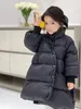 Winter Down Coat Kids Girl Down Jackets Kläder Vindtäta barnrockar Kid Tutu Varma ytterkläder kläder