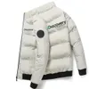 남자 재킷 두꺼운 남자 따뜻한 파카 자켓 겨울 캐주얼 남자 아웃복 코트 발견 채널 남성 윈드 브레이크 코튼 패딩 다운 재킷 231018