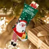 Dekoracje świąteczne ognioodporne pończochy świąteczne nie są łatwe do przełamania zapachu trwałego i atmosferycznego Dekoracja Props świąteczne skarpetki na prezent x1019