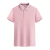 Polos męski konfigurowalny logo koszulka polo marka swobodne koszule wysokiej jakości 2023 Man Classic Fashion Slim Lapel Tees Tops