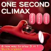 AAV 3-in-1 Rabbit-vibrator Sterk zuigen Clit-stimulator Krachtig kloppen G-spot Vibrerende dildo-stimulator voor vrouwen 231018