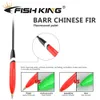 Balıkçılık Aksesuarları Balık Kral 4pcs/Paket Barguzinsky Fir Float 1.22.0g/1.51.5g/2.02.0g/2.53.0g balsa bobber cork vertiacl şamandıra sazan balıkçılık şamandıra 231018