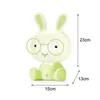 Lampenkappen Konijn LED-nachtlampje Touch Cartoon Bunny Tafellamp Baby Kinderkamer Nachtkastje Nachtlampje Kerstcadeaus Decor Thuis Slaapkamer Feest 231019