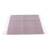 Table Napkin Multi-Use Hand-made Tassel Cotton Yarn Dyed Dish Towel Cleaning Cloth Tea Dishtowel Kitchen Background Decor