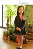 Ensembles de vêtements Vente au détail et en gros printemps et automne ensembles de vêtements pour petites filles vêtements pour enfants haut pour enfants avec leggings à rayures 2 pièces 231019