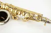 العلامة التجارية الجديدة B Flat WO37 Alto Saxophone Silver Gold Key Bearn