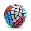 Magische kubussen #60 VeryPuzzle Megaminx Ball V1.0 - C1 Sferische magische kubus Twisty puzzel Zwart lichaam DIY ongestickerde geassembleerde versie KIT speelgoed 231019