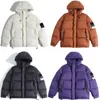 Abiti firmati Pietra di alta qualità Cappotti da donna da uomo Piumino d'anatra bianco con distintivo Capispalla invernale Parka Giacche oversize da donna Taglia M-3XL