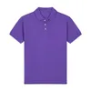 Polo Polo Shirt War Hafted Business Casual 2023 Summer Branch Combed Bawełna długość rękawów (CM) Topy w stylu kolorów Type