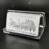 1 TROY OZ BARRE PLAQUÉE ARGENT SCELLÉE STAGECOACH Autres arts et métiers Rpqsr