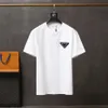 Heren Designer Zomer T-shirt Met Driehoek Metalen Patroon Casual Mode 2021 T-shirt Jongens Hiphop Streetwear Tops Eur Size185r