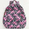 Diaper Bags Bag Flower Cow Print Fashion Baby Girls Backpacks Boutique Mommy Zipper Hasp Kids Backpack Wholesale Bulk 231019