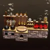 인형 집 액세서리 DIY 인형 집 가구 더스트 코브 모델 빌딩 키트 인형 하우스 카사 미니어처 장난감 생일 크리스마스 선물 231018