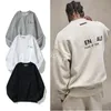 رجال رجال هوديز pulover sweatshirts مصمم نساء نساء عاكس رسالة هودي أزياء فضفاضة ess streetwear ملابس الشوارع عالية الشارع بدلة السود