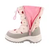 Bottes Bottes de neige antidérapantes pour fille, mignon aigle, bottes d'hiver en feutre chaud pour enfants, alpinisme, ski, activités de plein air à l'école, taille européenne 22-33 231018