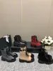 Nouvelle Arrivée Marque Designer Femmes Bottines D'hiver Chaînes Talons Épais Bottes Courtes Demi-Top Haute Qualité Chaussures En Cuir Véritable Talon Perle Femme CCity Mode