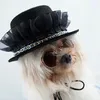 Hundkläder Halloween Jul Pet Party Decoration Hat Birthday Witch For Dogs Years