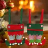 Christmas Decorations Cute Santa Claus Pants Gift Bag Green Santa Claus Elf Pocket Christmas Candy Bag Wine Inventory Gift Bag Christmas Decoration x1019