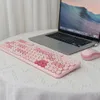 Keyboard Mouse Combos MOFII HoneyS Irregular Keys Wireless Diamond and Combo Cute Fashion Office Keyboards ForPC Laptop Desktop 231019