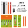 Top authentique imini 380mAh 650mAH 510mAh Tension variable 0,8 ohm Mesh bobine 18 ml Batterie E Cigarette 510 Filet pour les chariots de vape à huile épais